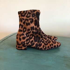 Leopard Booties